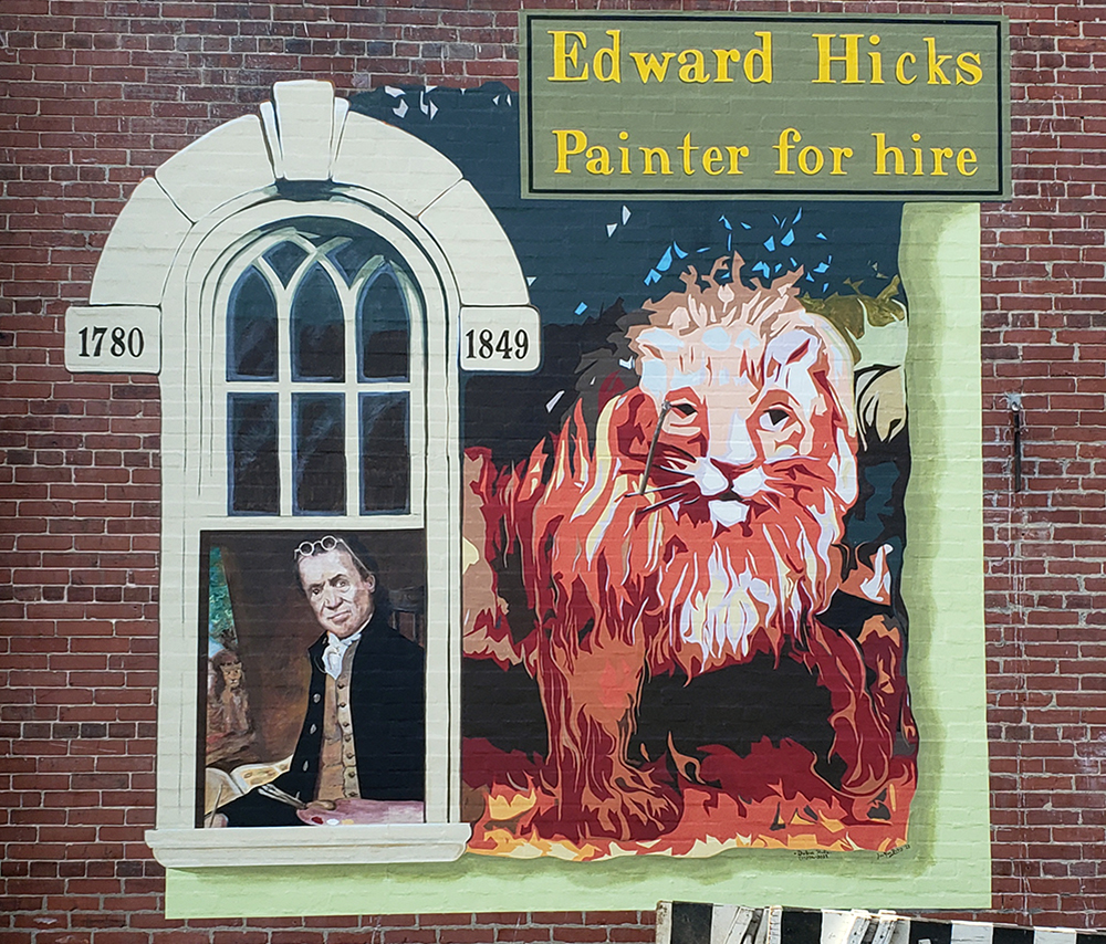 Edward Hicks Mural | Dubus Studio