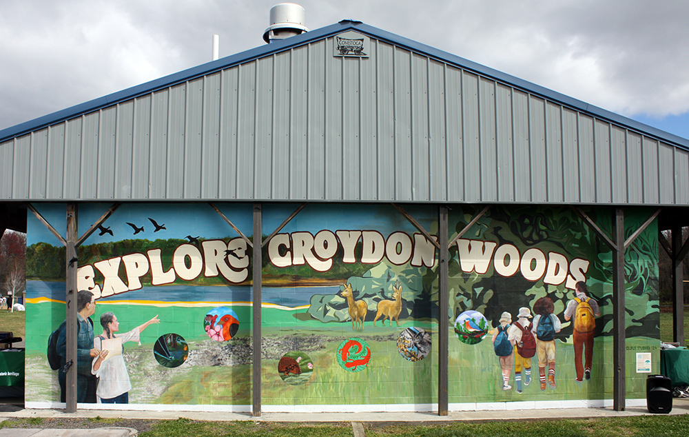 Explore Croydon Woods Mural | Dubus Studio